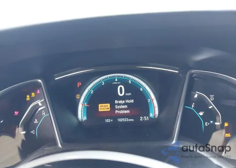 2016 Honda Civic Ex из США, поврежденный, VIN 19XFC2F72GE055150